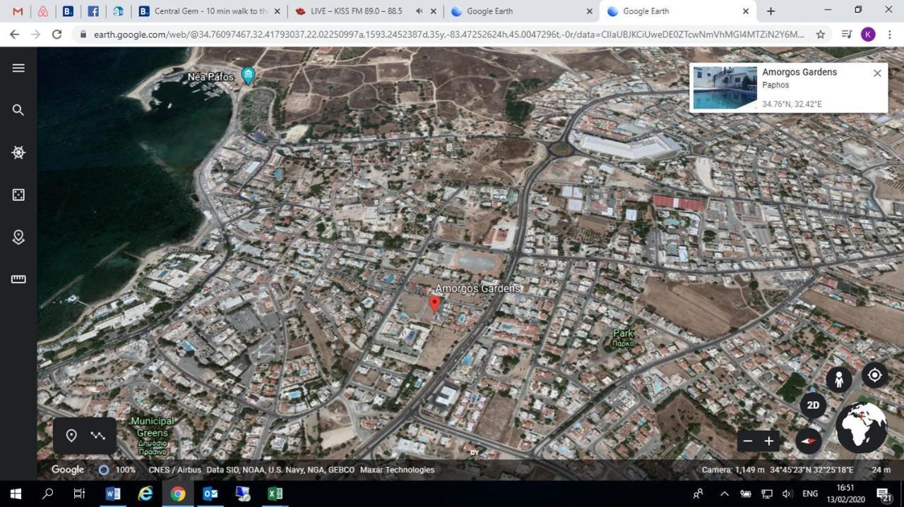 Central Gem - 10 Min Walk To The Sea, Harbor And Mall Apartment Paphos Exterior photo